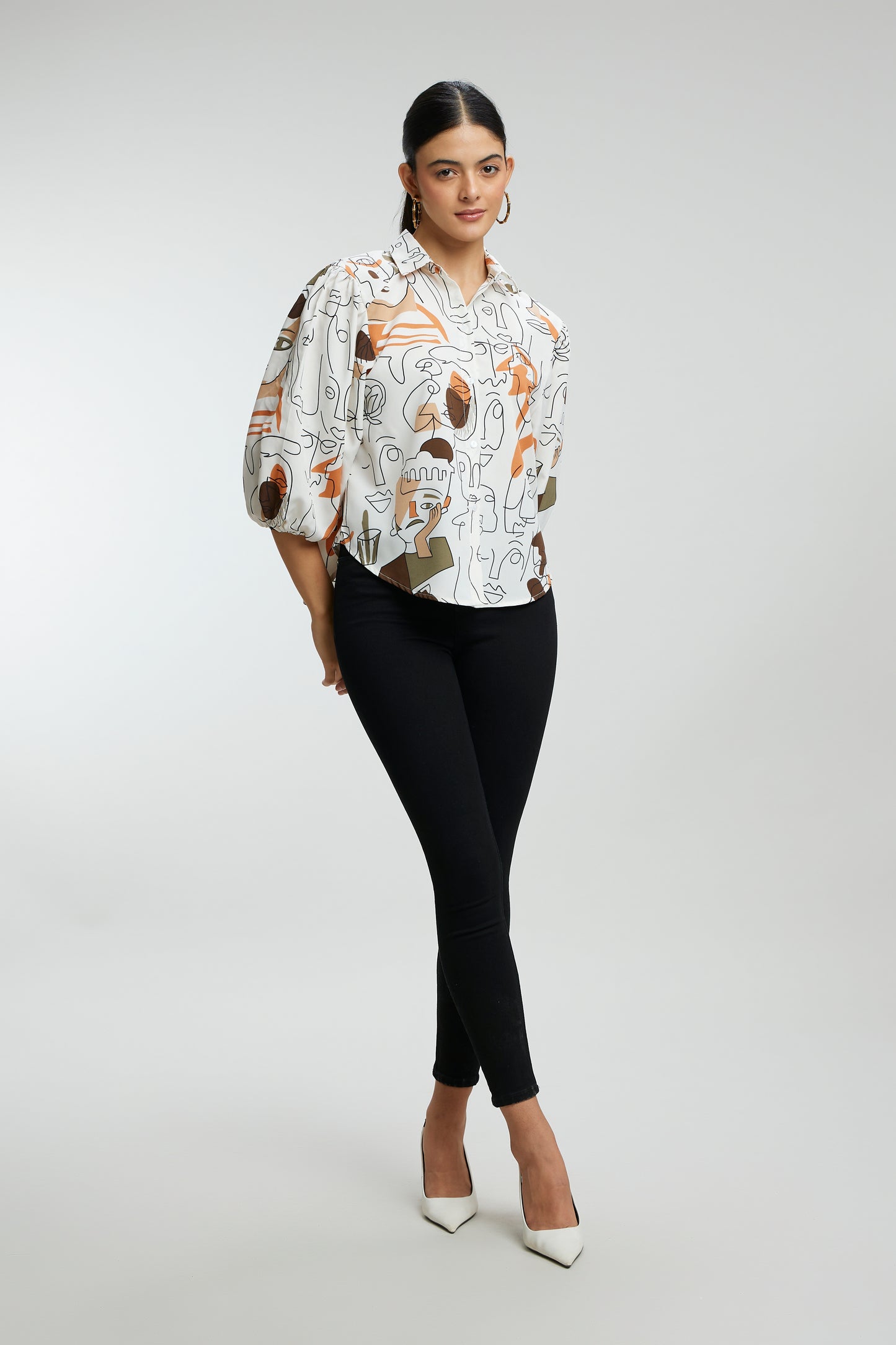 Artistic Print Shirt