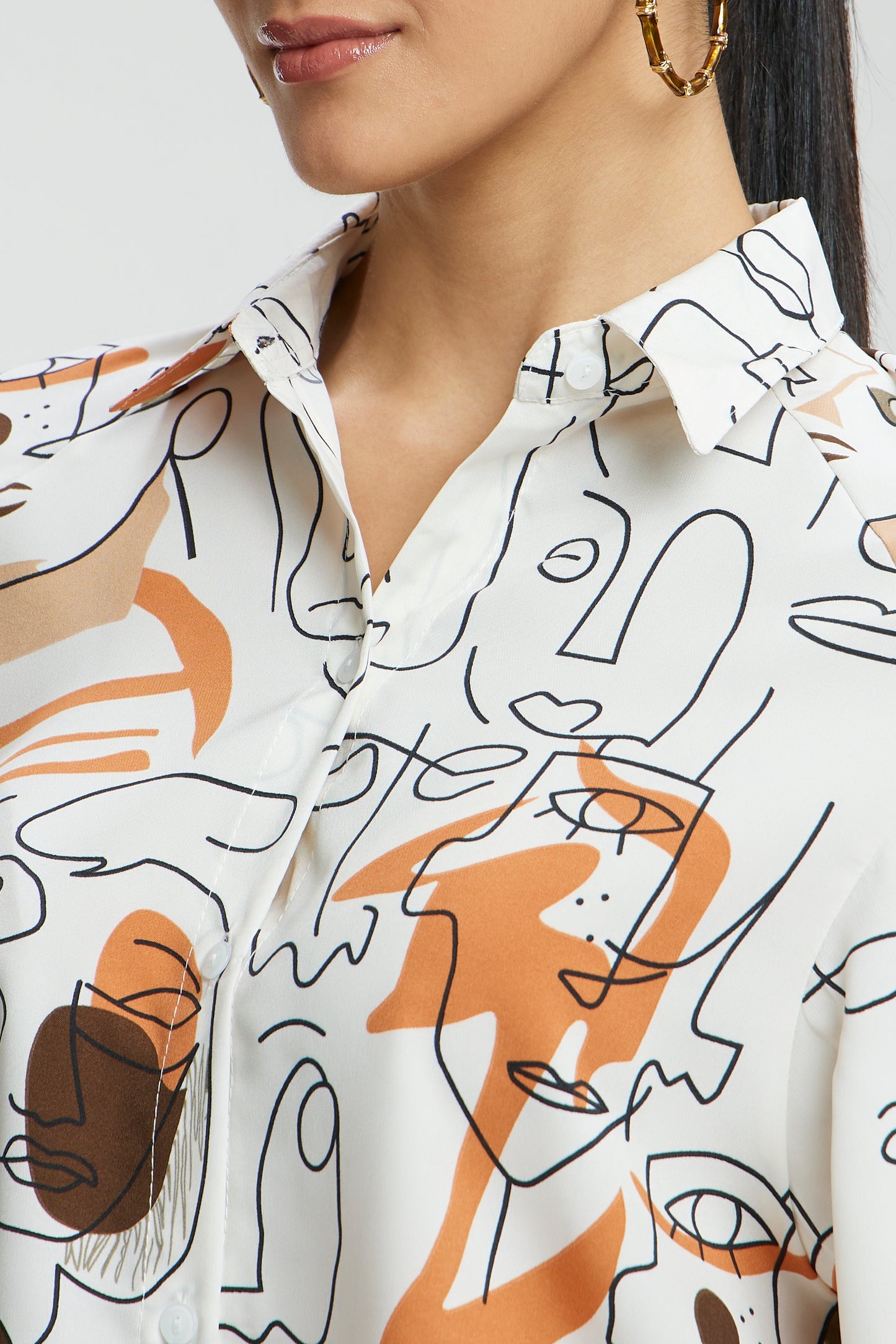 Artistic Print Shirt