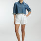Denim Bow Shirts