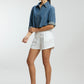 Denim Bow Shirts