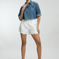 Denim Bow Shirts