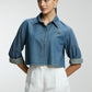 Denim Bow Shirts