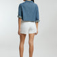 Denim Bow Shirts