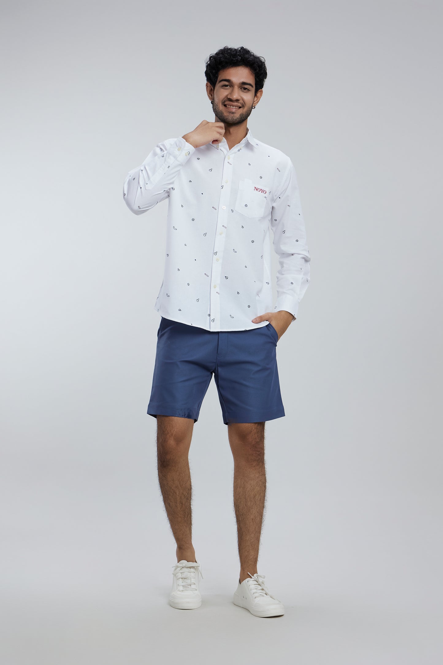 Fun Pattern Casual Shirt