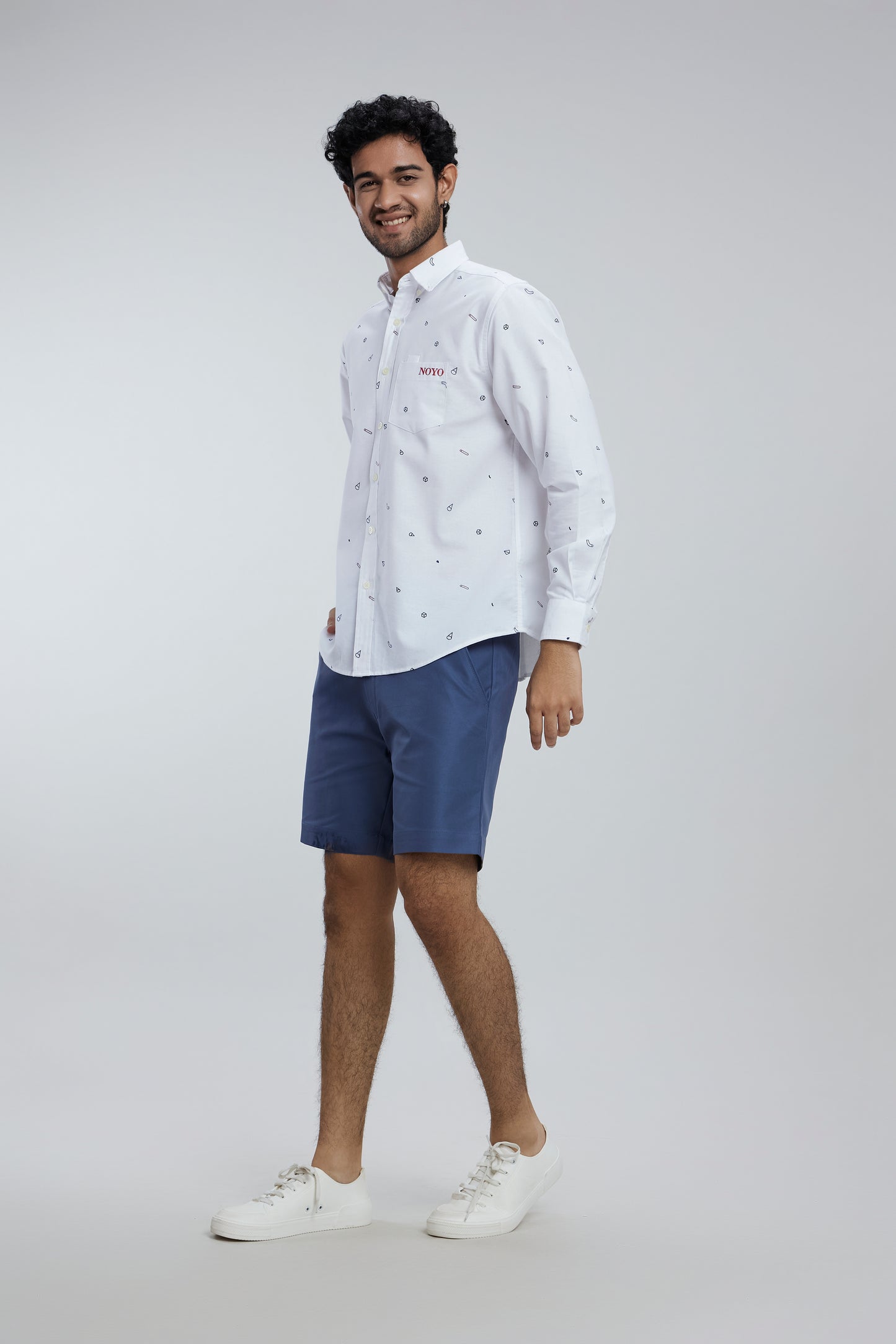 Fun Pattern Casual Shirt