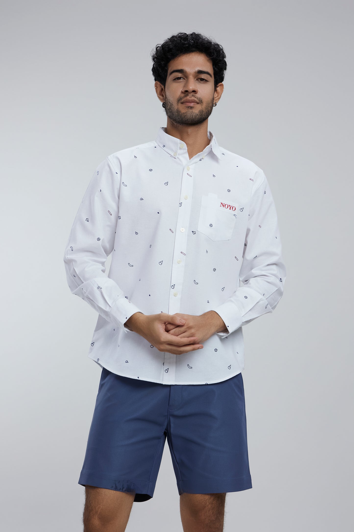 Fun Pattern Casual Shirt