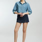 Denim Bow Shirts