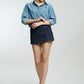 Denim Bow Shirts