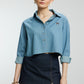 Denim Bow Shirts