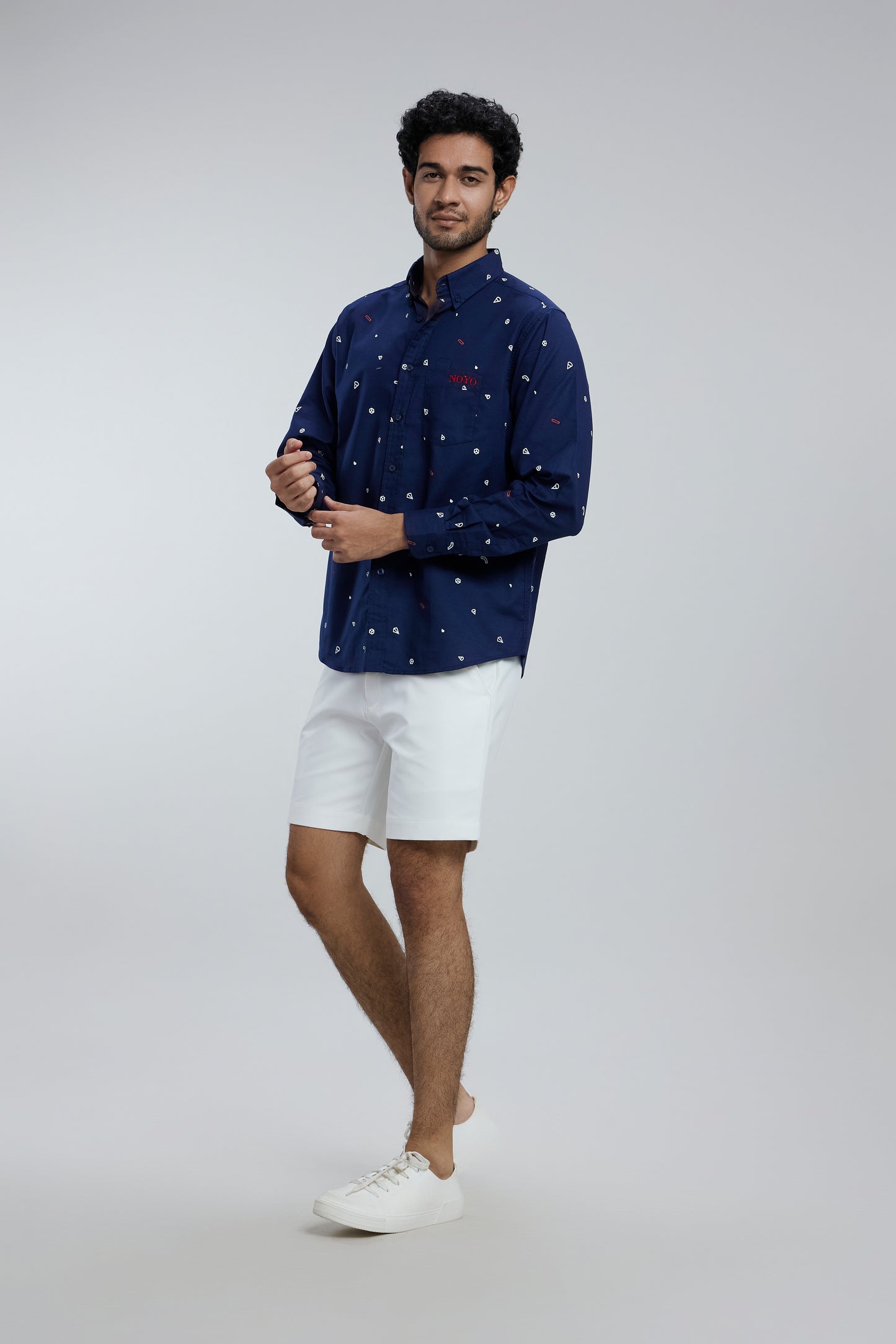 Fun Pattern Casual Shirt