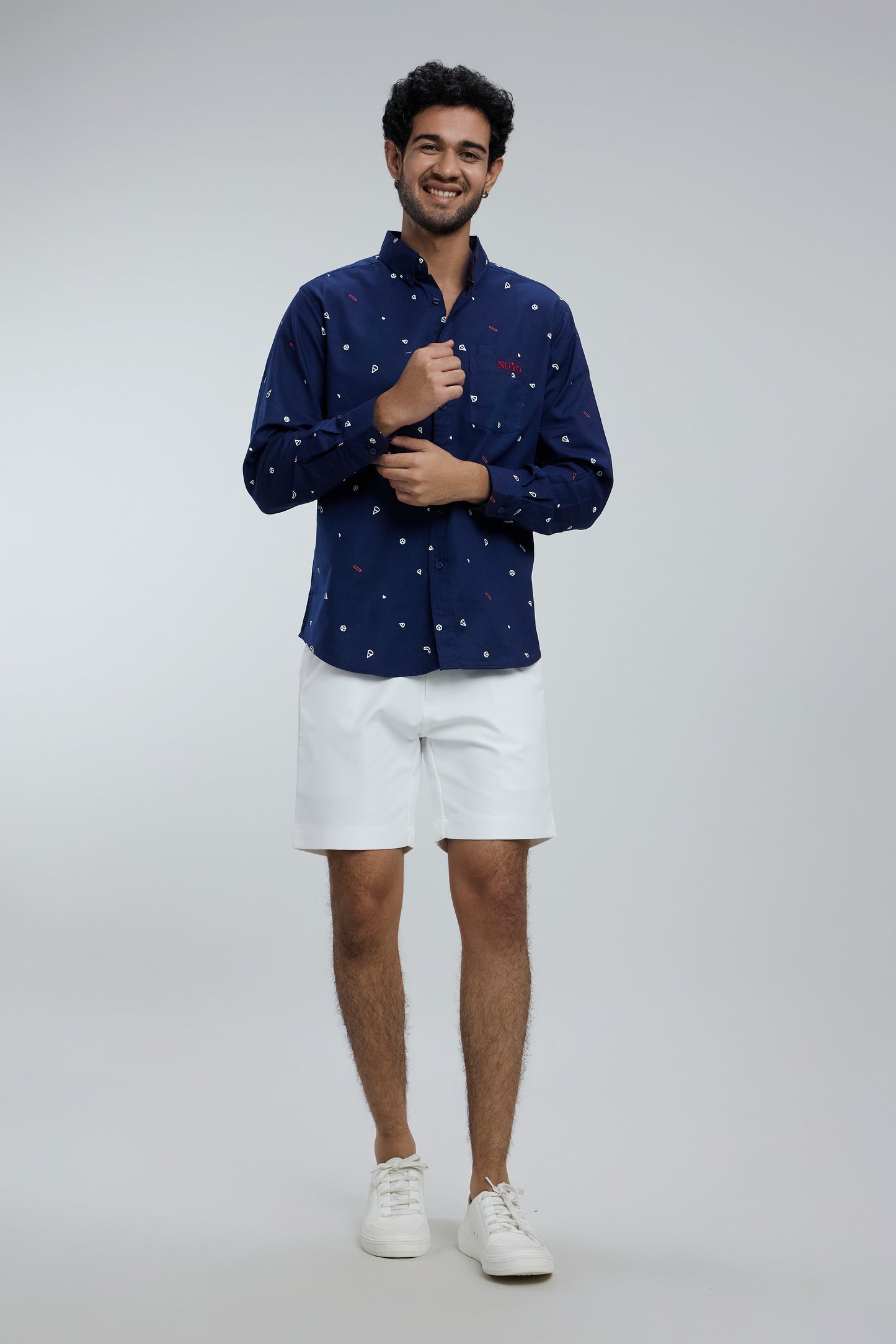 Fun Pattern Casual Shirt