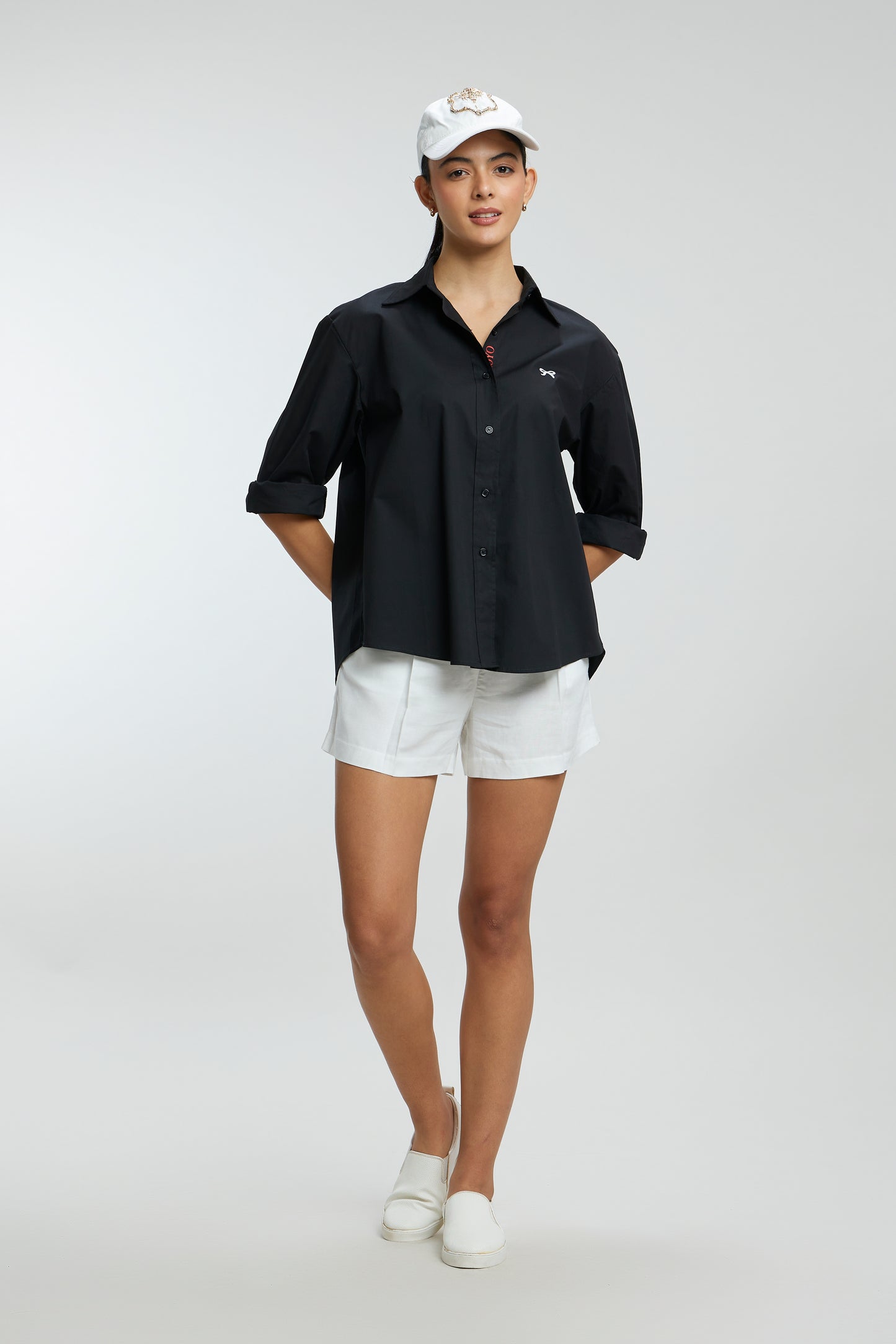 Cotton NOYO Bow Shirt