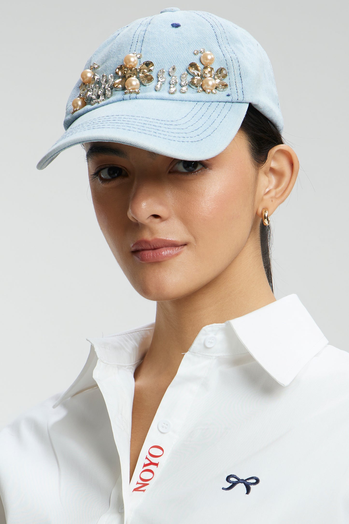 Cotton NOYO Bow Shirt