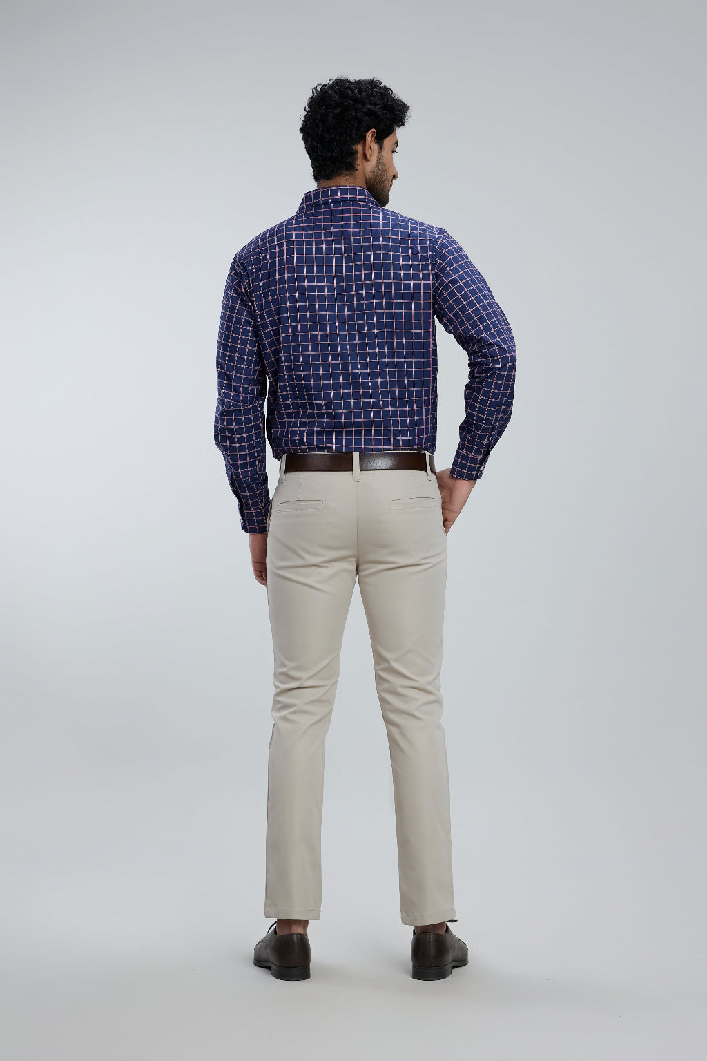 Regular fit checkered shirt