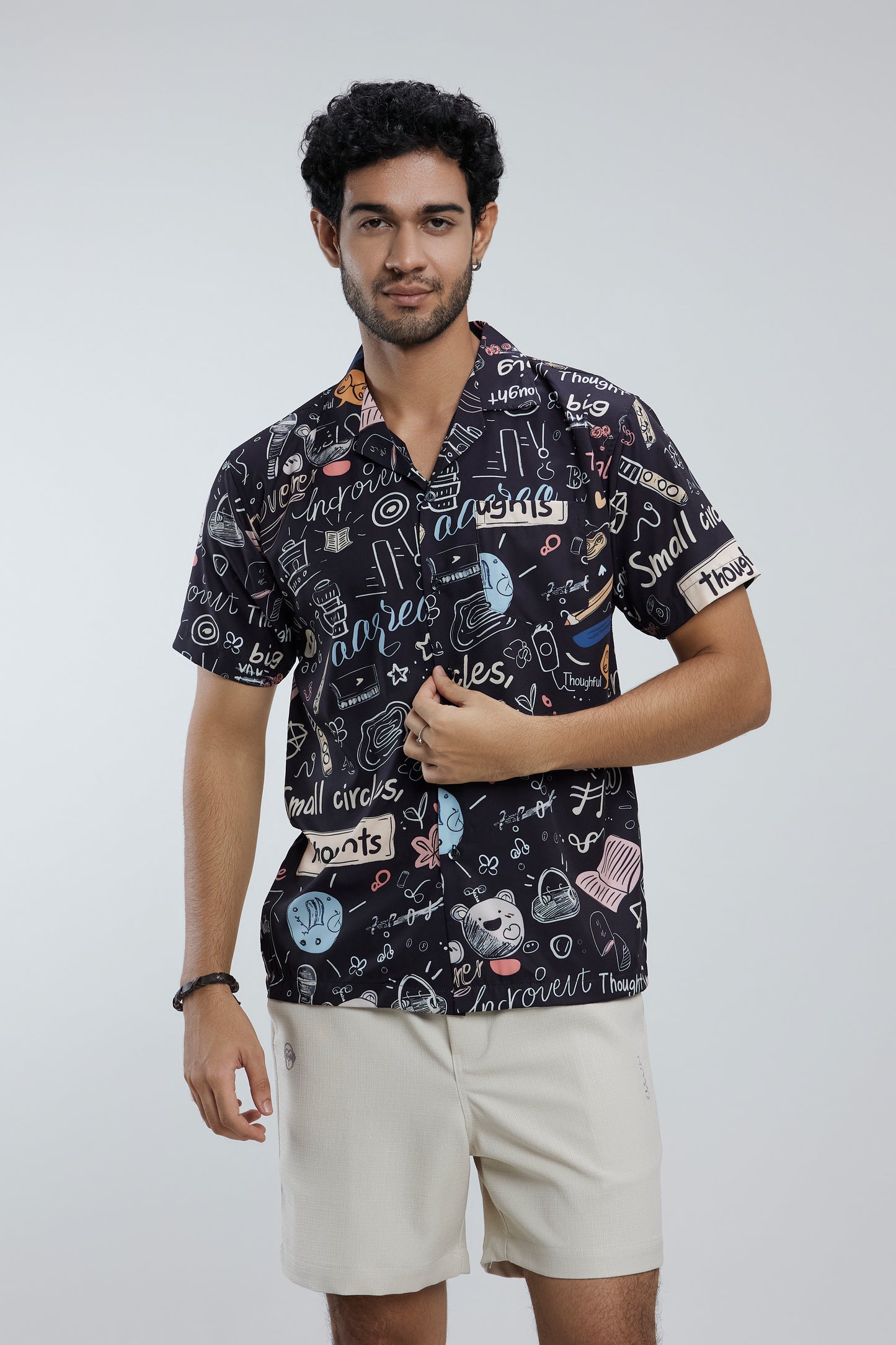 Fun men short sleeve shirt