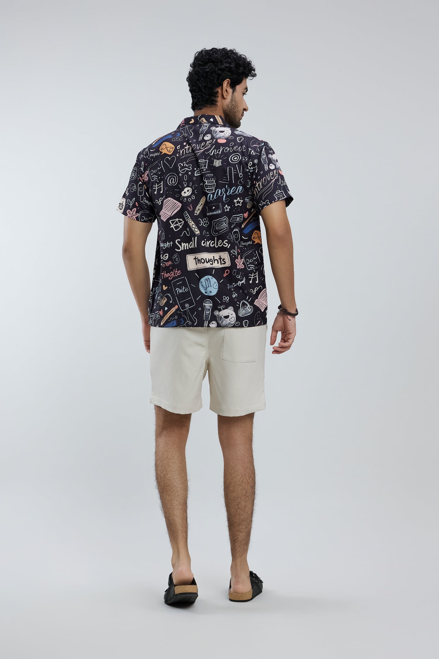 Fun men short sleeve shirt