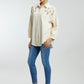 Stone Stem Work Oversized Shirt