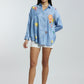 Hot Air Balloon Satin Shirt