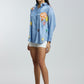 Hot Air Balloon Satin Shirt