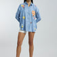 Hot Air Balloon Satin Shirt