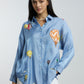 Hot Air Balloon Satin Shirt