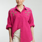 Stone Stem Work Oversized Shirt