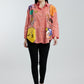 Oversized Orange Fun Shirt