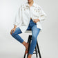 Stone Stem Work Oversized Shirt