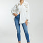 Stone Stem Work Oversized Shirt