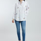 Oversized Musical Notes Shirt