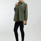 Stone Stem Work Oversized Shirt