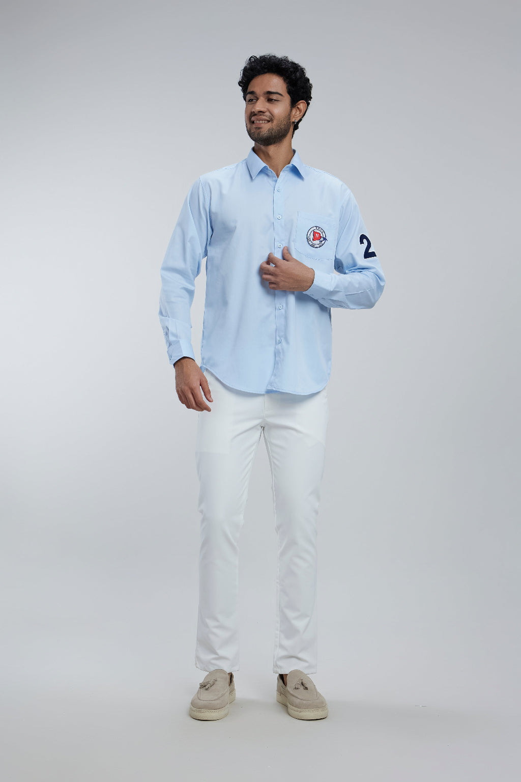 Yacht Patch Cotton Shirt