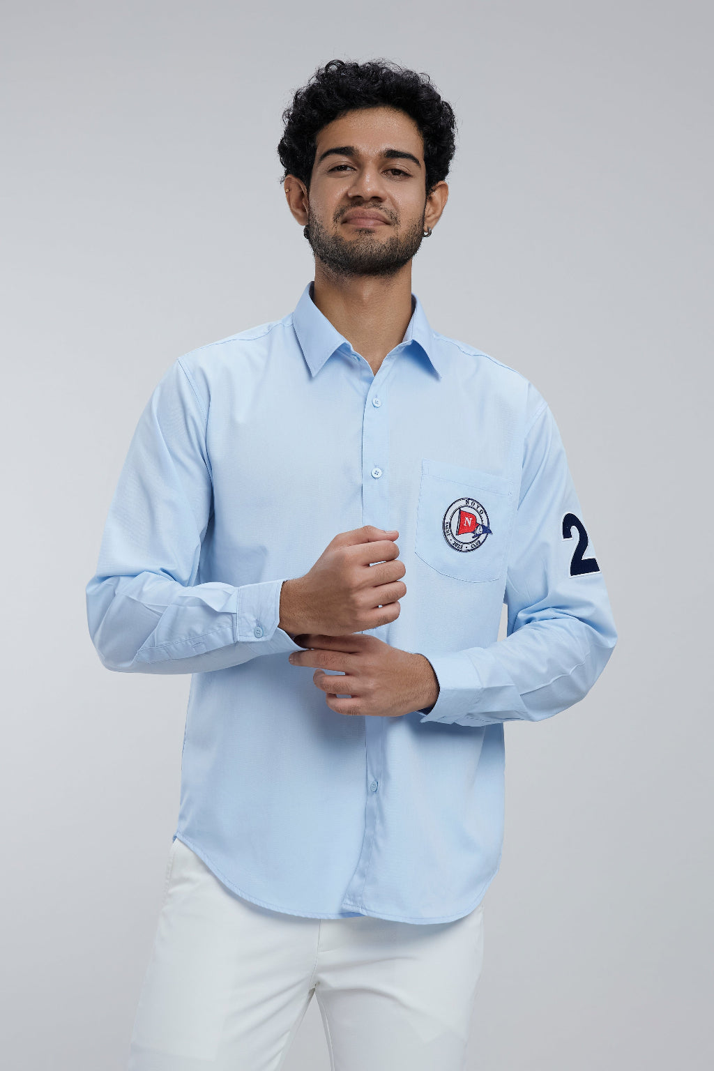 Yacht Patch Cotton Shirt