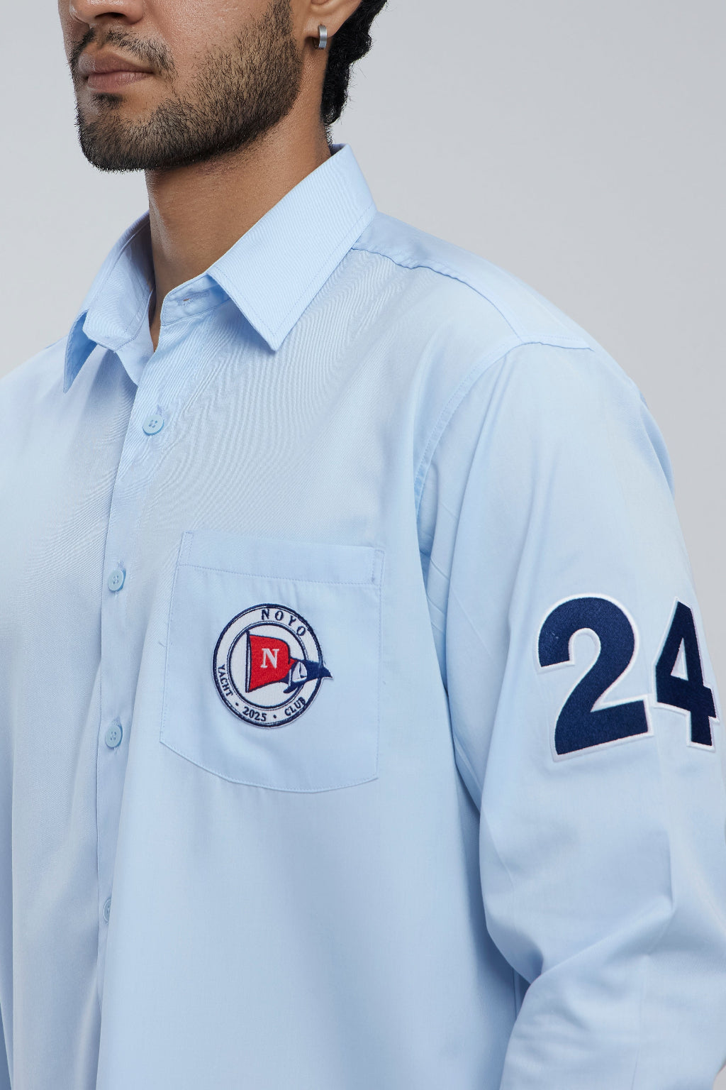 Yacht Patch Cotton Shirt