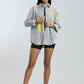 Oversized Shirt with Yellow Smileys