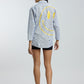 Oversized Shirt with Yellow Smileys