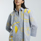 Oversized Shirt with Yellow Smileys