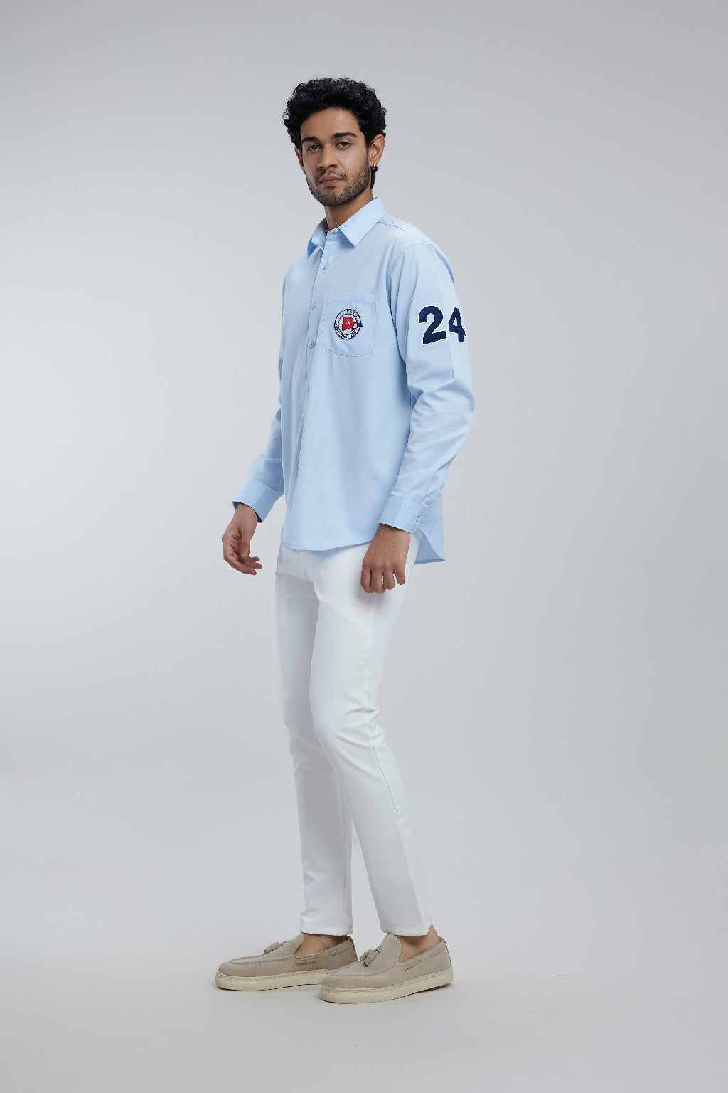 Yacht Patch Cotton Shirt