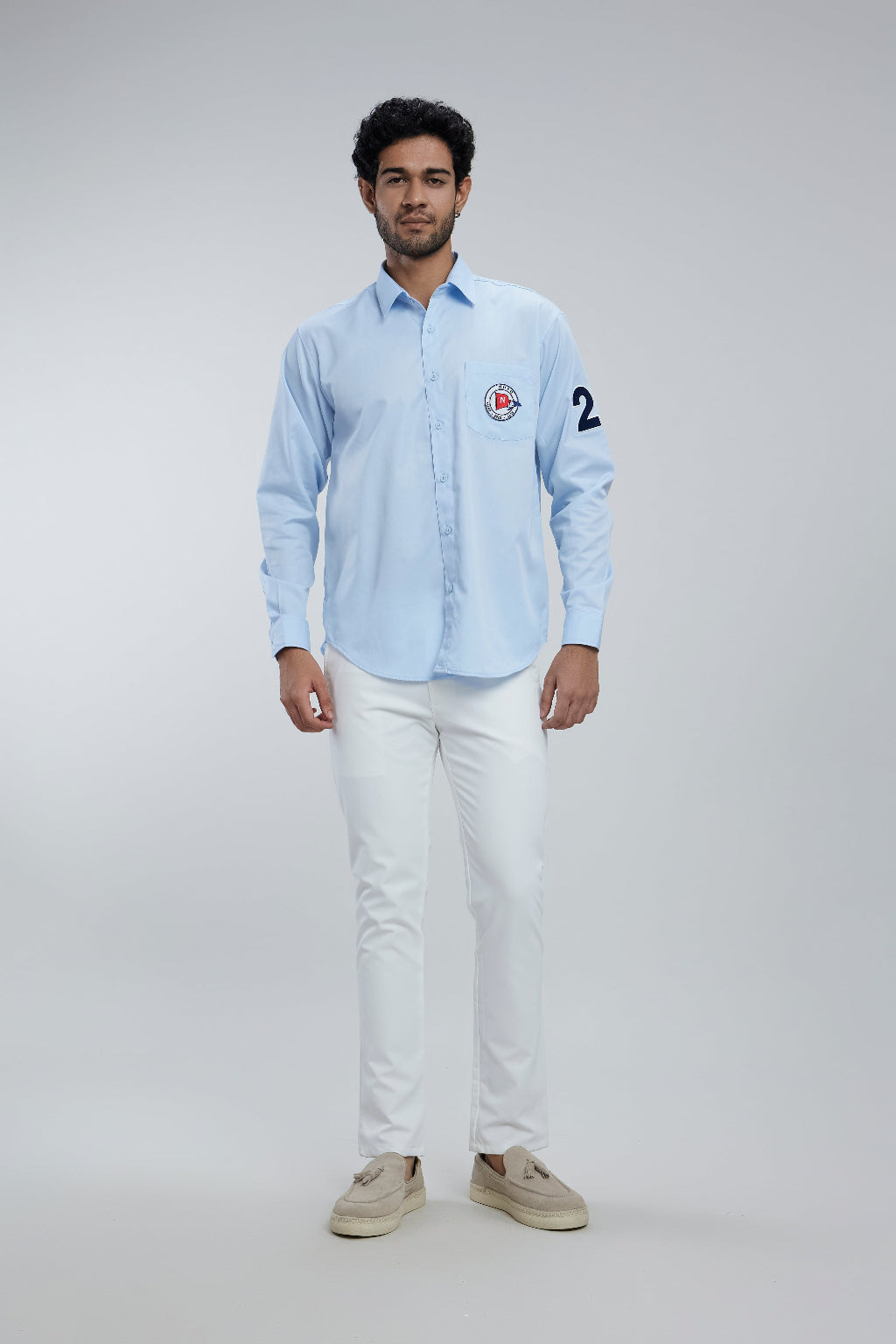 Yacht Patch Cotton Shirt