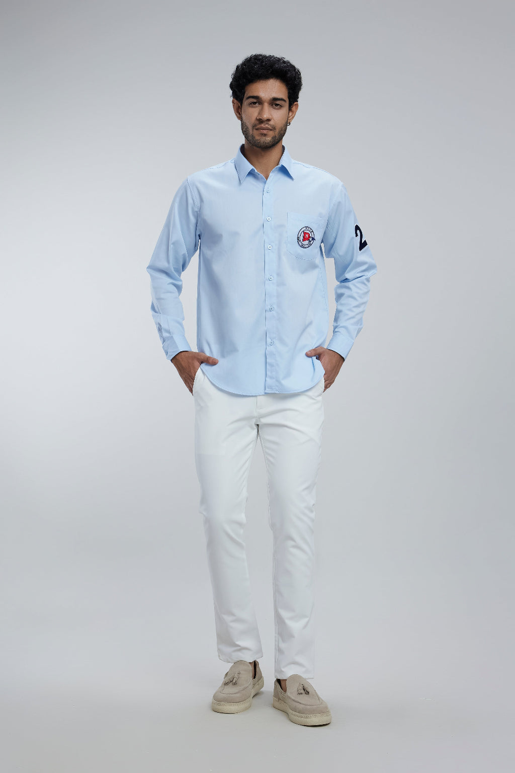 Yacht Patch Cotton Shirt