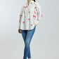 Oversized Red Bow Shirt