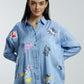 Fun Words Satin Shirt