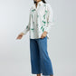 Oversized Green Bow Shirt