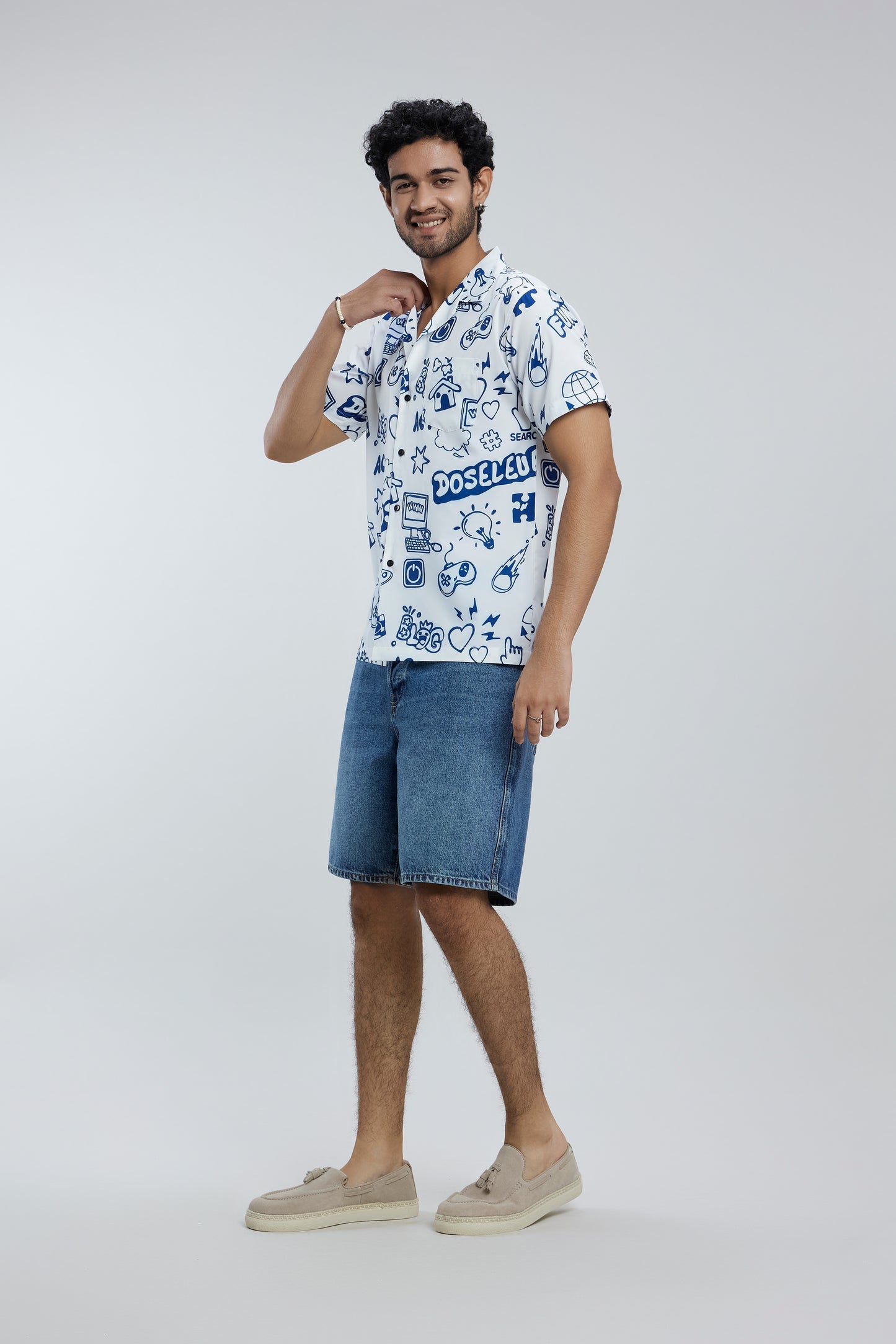 Fun men short sleeve shirt