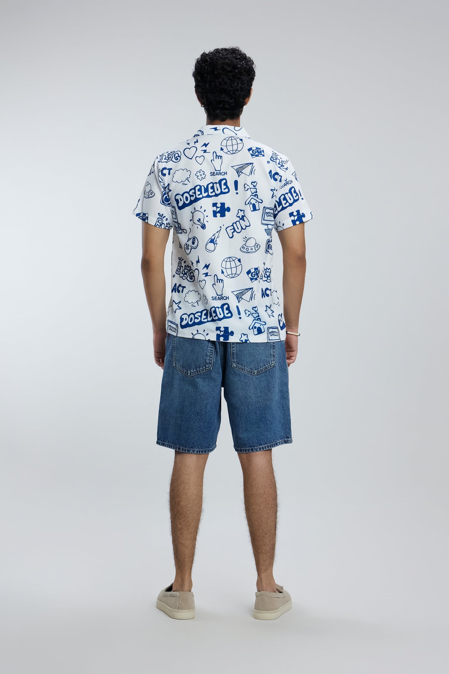 Fun men short sleeve shirt
