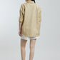 Oversized Beige Heart Shirt