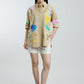 Oversized Beige Heart Shirt