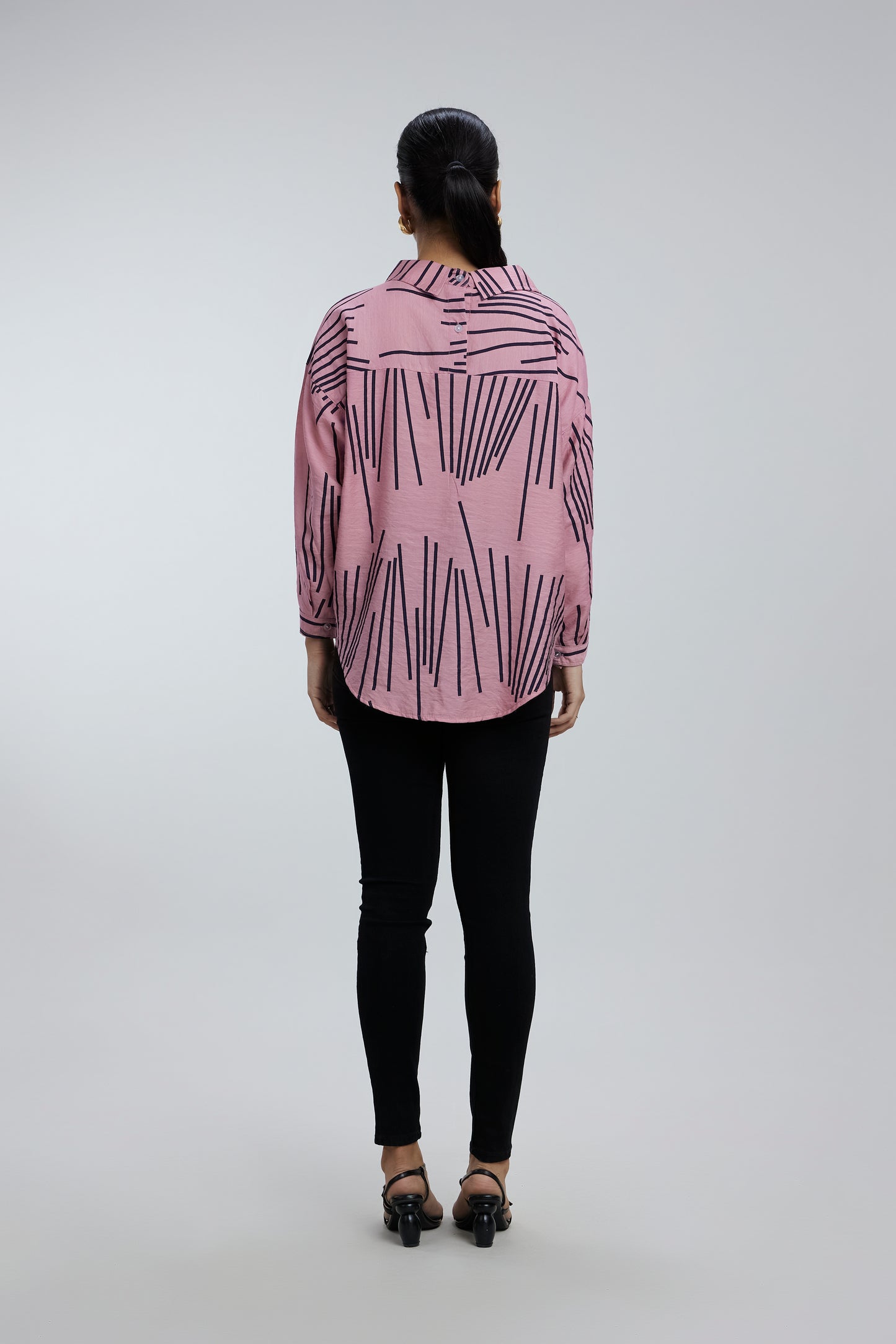2 Sided Collar Button Shirt