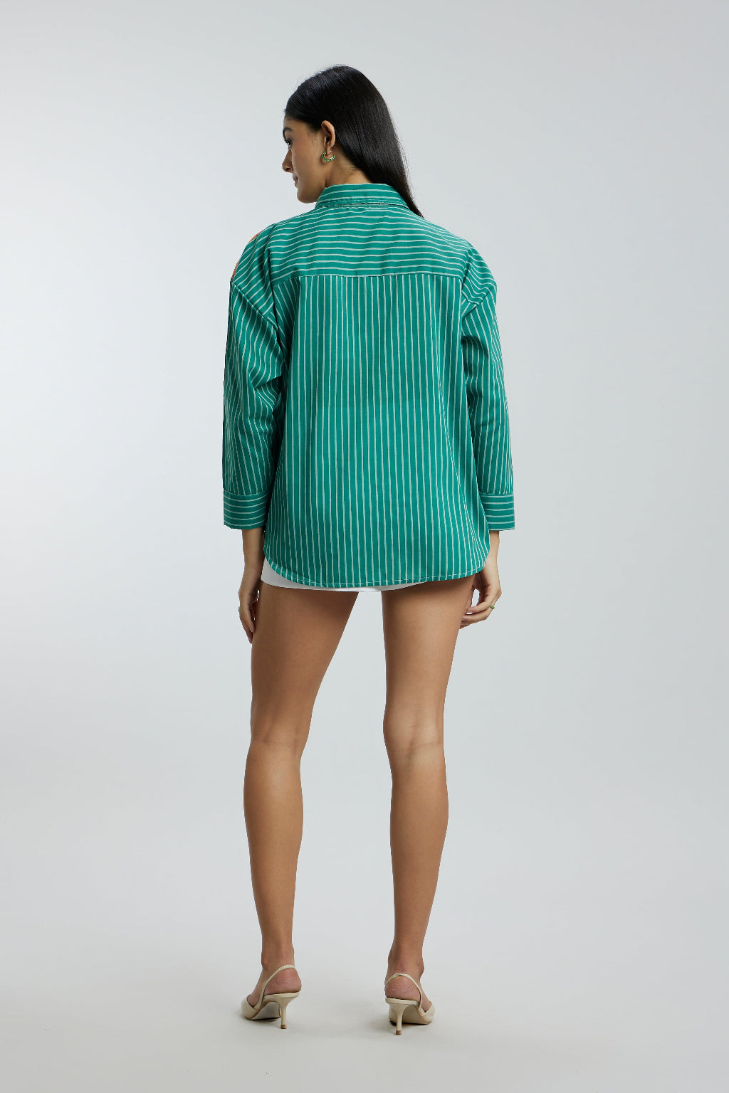 Oversized Green Fun Shirt