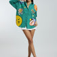 Oversized Green Fun Shirt